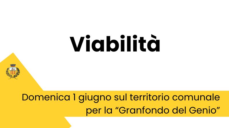 Viabilità, modifiche su molte strade del territorio comunale per la 