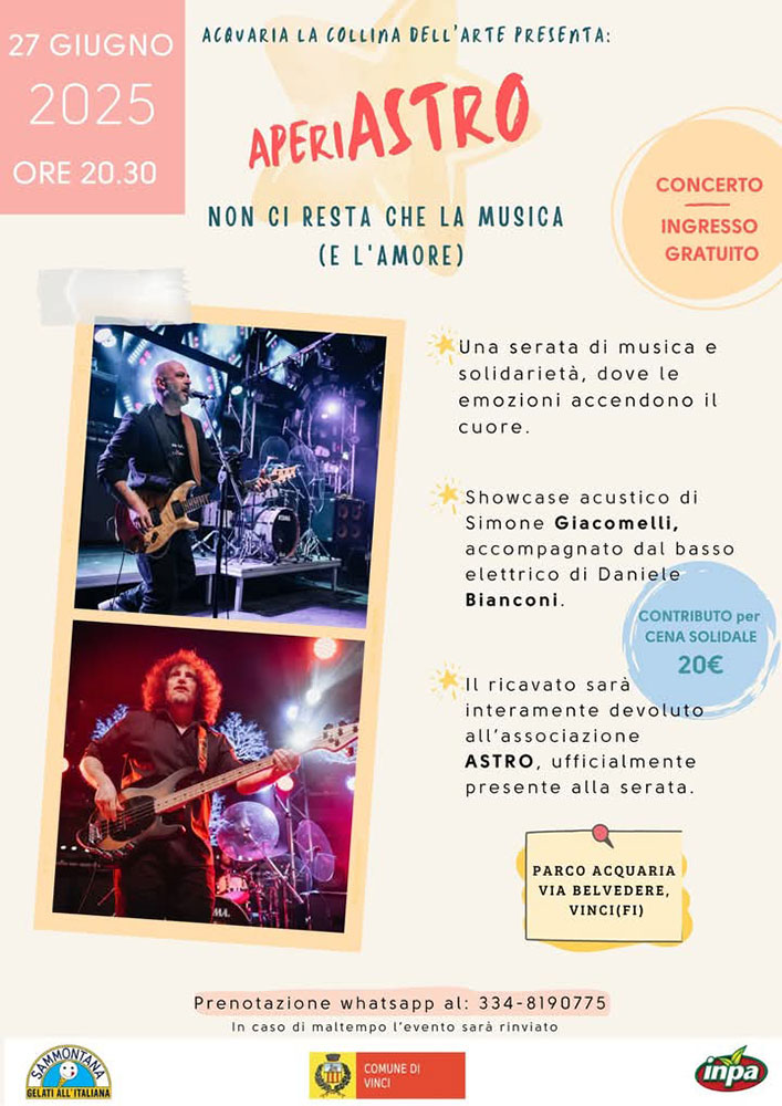 AperiAstro – Non ci resta che la musica