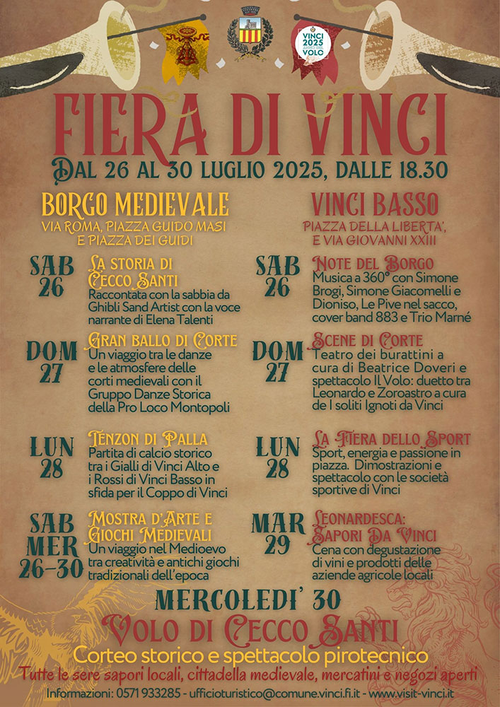 Fiera di Vinci 2025