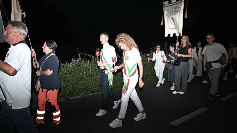 Pace, Vinci presente alla fiaccolata tra Larciano e Lamporecchio