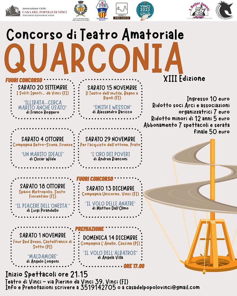 Concorso teatro amatoriale di Quarconia