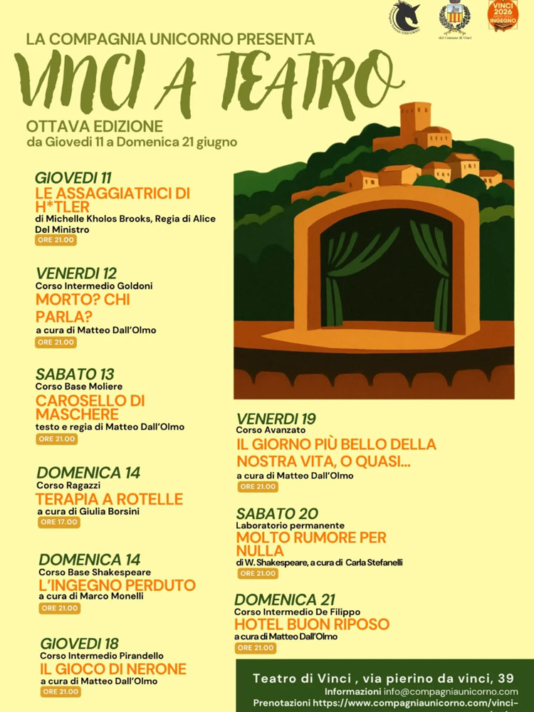 Vinci a teatro